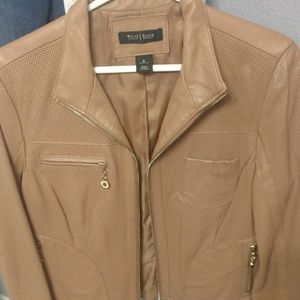 White House Black Market leather jacket
